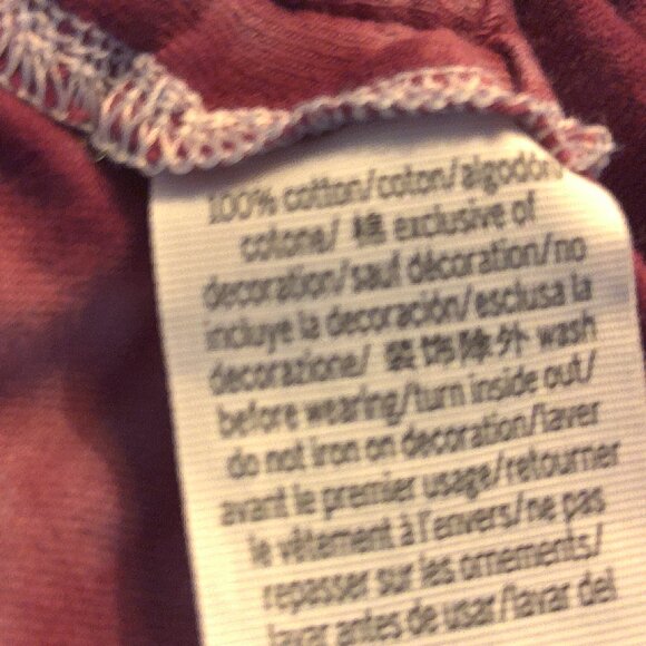 PINK by Victoria Secret Cotton Long Sleeve Tunic TShirt Size XL - Picture 4 of 4